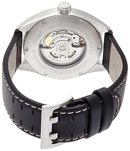 Hamilton Herren Analog Automatik Uhr mit Leder Armband H70505753 - 2