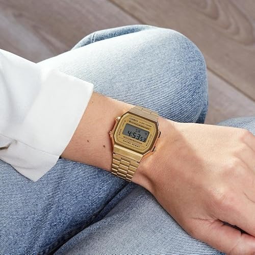 Casio Collection Unisex Retro Armbanduhr A168WG-9EF - 8