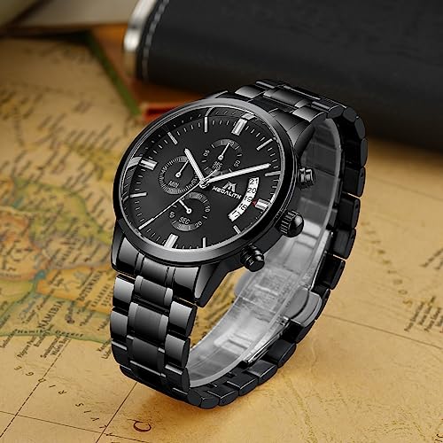 Megalith Herrenuhr Militär Chronographen - 7