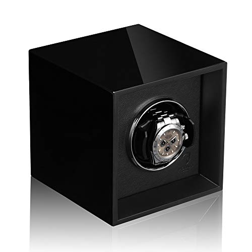 MODALO Uhrenbeweger Impress für 1 Automatikuhr (Schwarz) - 3
