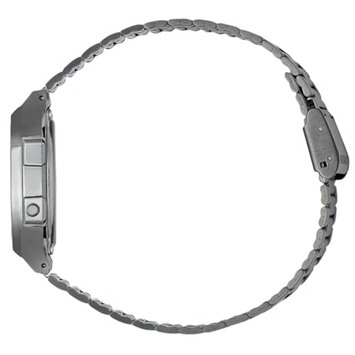 Casio Herren Digital Japanischer Quarz Uhr mit Edelstahl Armband A168WEGG-1BEF - 3