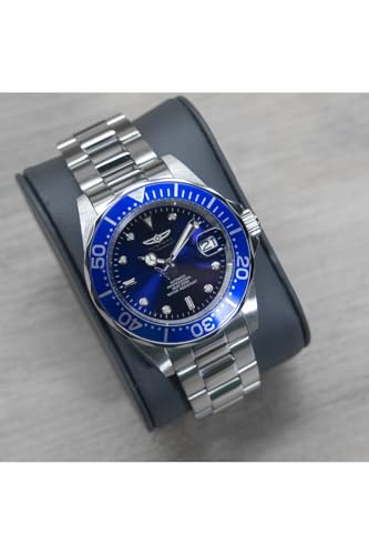 Invicta 9094 Pro Diver Unisex Uhr Edelstahl Automatik blauen Zifferblat - 8