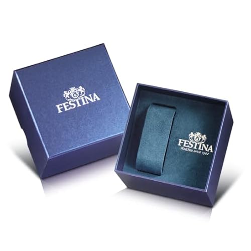 Festina Herren Chronograph Quarz Uhr mit Edelstahl Armband F20361/4 - 3