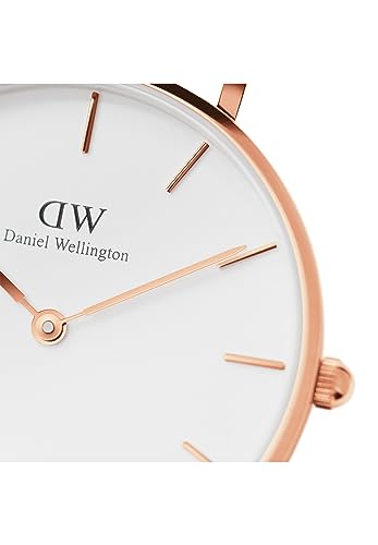 Daniel Wellington Petite Melrose, Roségold/Roségold Uhr, 28mm, Mesh, für Damen - 6