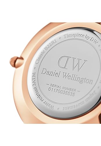 Daniel Wellington Petite Cornwall, Schwarz/Roségold Uhr, 28mm, NATO, für Damen - 4