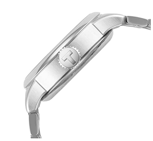 Tissot Damen-Uhren Analog Automatik One Size Edelstahl 87487415 - 3
