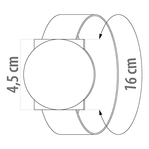 St. Leonhard Sprechende Uhr: Sprechende Seniorenuhr mit Funk und Solar, versilbert (Sprechende Armbanduhr) - 3