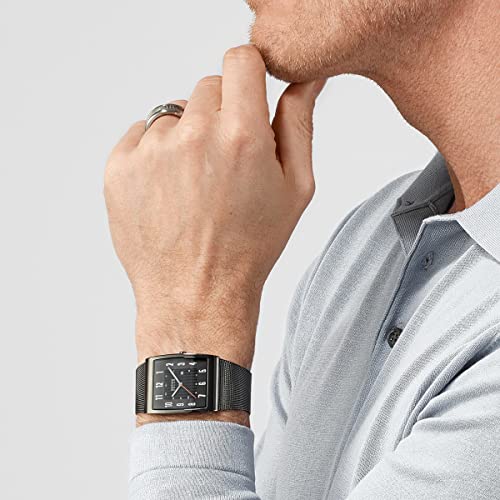 BERING Herren Analog Solar Collection Armbanduhr mit Edelstahl Armband und Saphirglas 16433-377 - 7