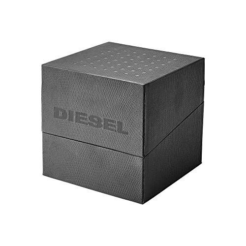 Diesel Herren Mega Chief Chronograph, 59 mm Gehäusegröße, Edelstahluhr - 4