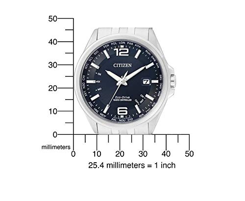 CITIZEN Herren Analog Quarz Uhr mit Edelstahl Armband CB0010-88L - 2