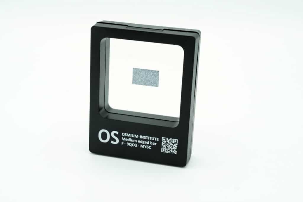osmium barren kaufen mit schwarzer verpackung Osmium Barren kaufen